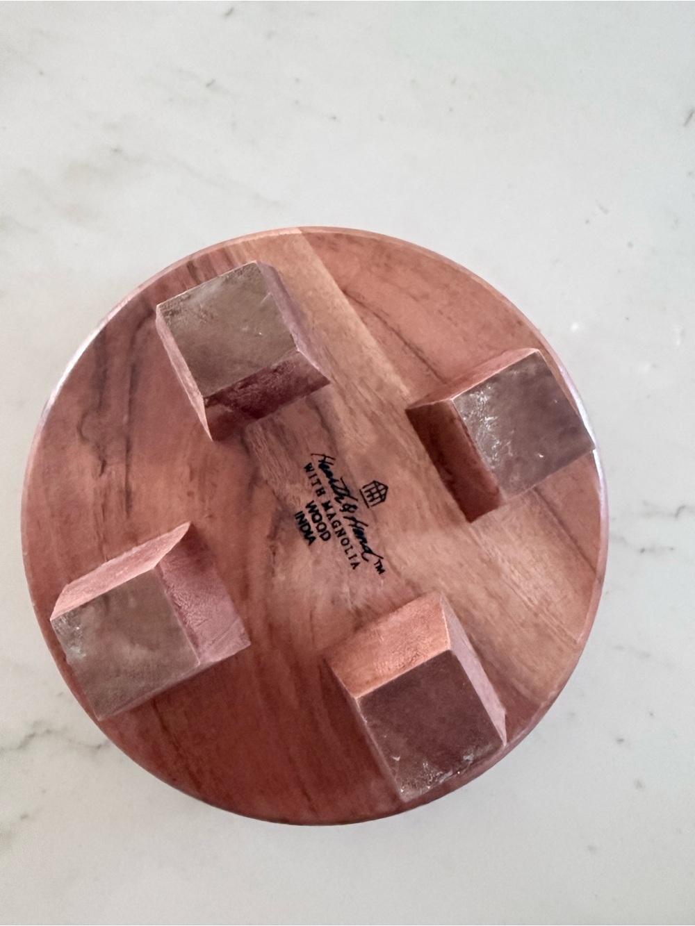 Wood Round Riser Board - Picture 2 of 3